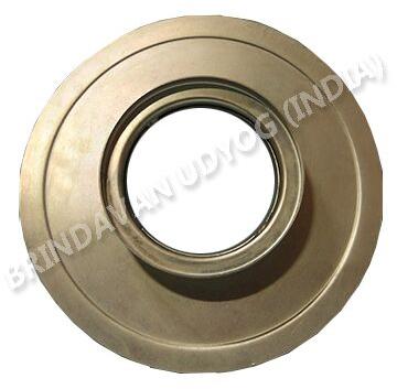 Light Brown Round Polished Steel roller mill disc plate, for Serving Food, Feature : High Strength
