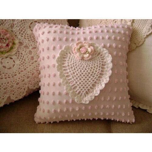Handmade Crochet Cushion Cover