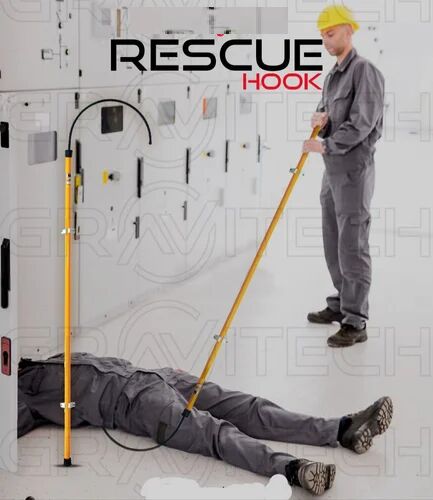 Yellow HDPE Rescue Hook