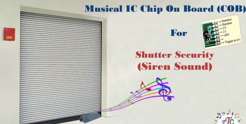 Siren Sound Module COB IC For Shutter Security