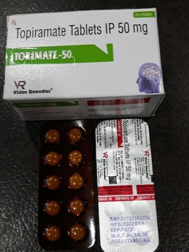 Topiramate Tablets IP 50 Mg