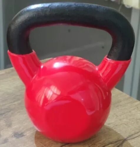 Cast Iron Kettlebell, Color : Red