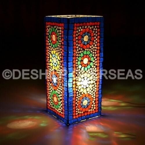 Glass Lamp Shades, Style : Mosaic