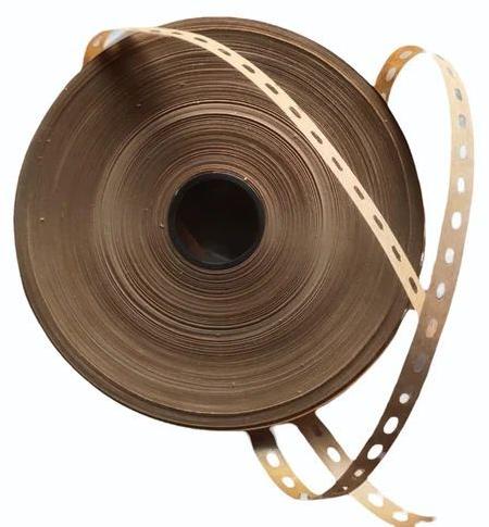 11mm Core Veneer Perforated Tape, Color : Brown