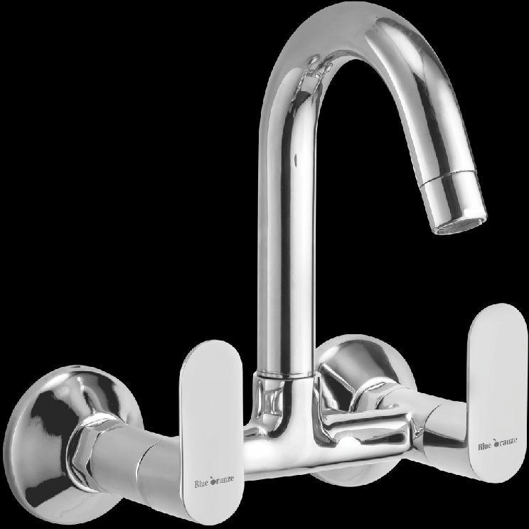 Sink Mixer Wall Mounted with Swinging Spout