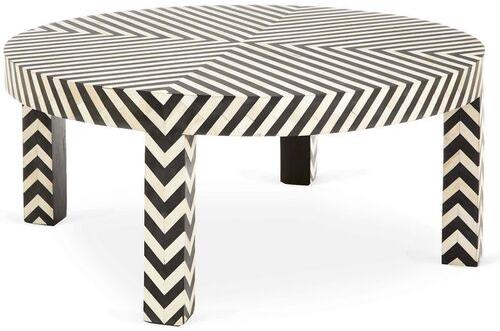 Polished Round Tables, for Home, Pattern : Painted