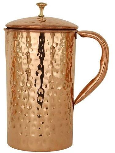 Copper Jug, Storing Capacity : 5-10ltr