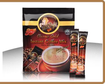 MR CAFE CLASSIC GOLD INSTANT COFFEE MIX (20 bags @24 sticks)