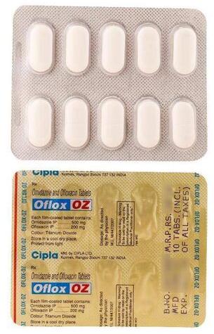 Oflox OZ Infection Tablets