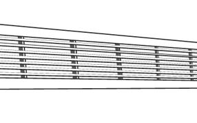 Linear Fixed Bar Grille