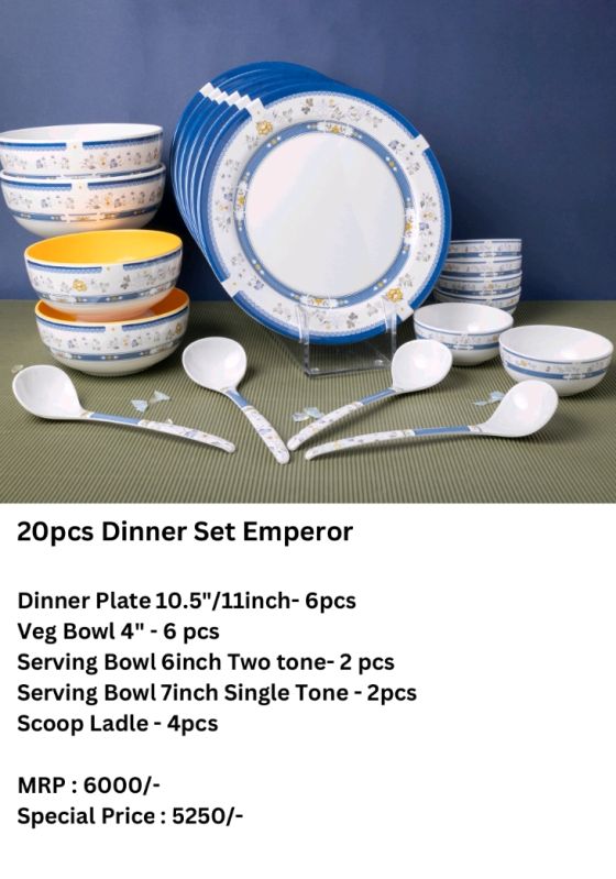 Ektra dinner sets