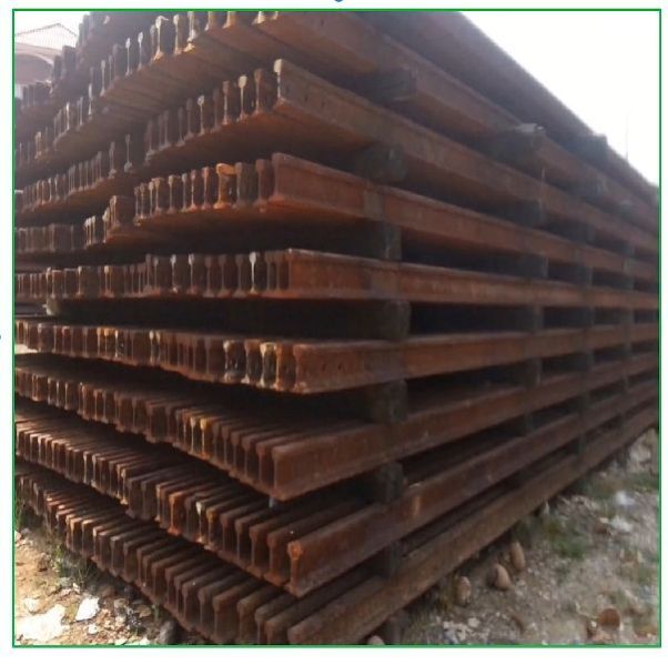 Iron USED RAIL R50-R65