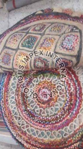 Cotton Embroidered Rugs
