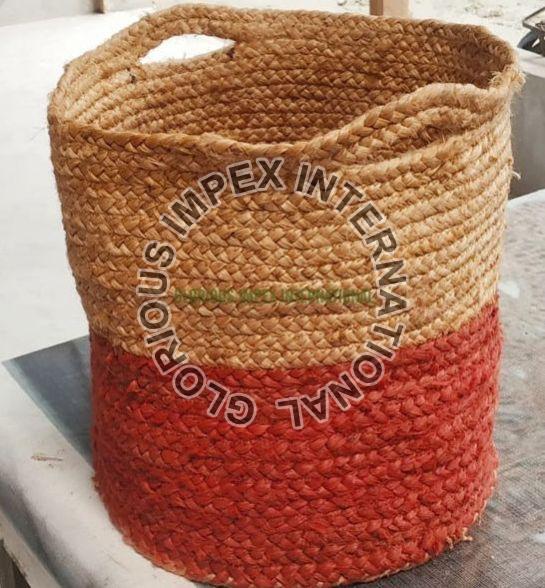JBM 02 Jute Baskets, for Home, In Laundry, Kitchen, Feature : Easy To Carry, Eco Friendly, Superior Finish