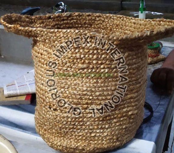 JBM 03 Jute Baskets, for Home, In Laundry, Kitchen, Feature : Easy To Carry, Eco Friendly, Superior Finish