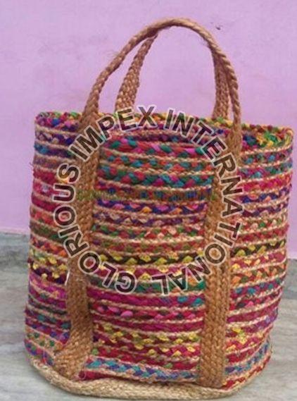 SS13 Jute Baskets, for Home, In Laundry, Kitchen, Feature : Easy To Carry, Eco Friendly, Superior Finish