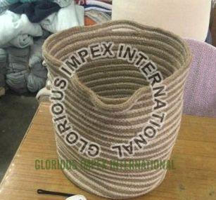 SS14 Jute Baskets, for Home, In Laundry, Kitchen, Feature : Easy To Carry, Eco Friendly, Superior Finish