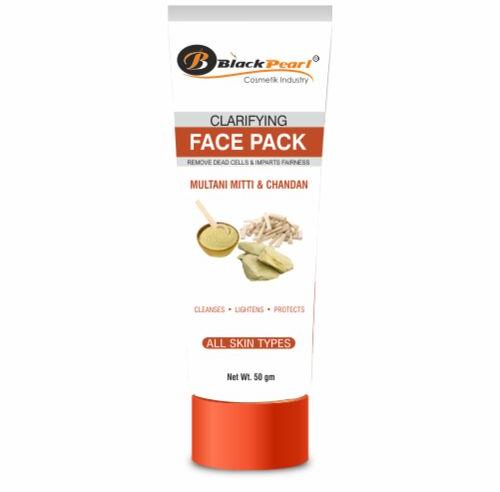 Black Pearl Clarifying Face Pack, Form : Gel