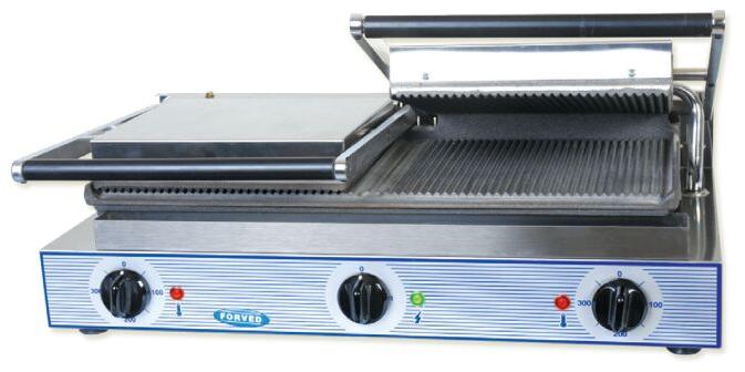 STAINLESS STEEL ELECTRIC SANDWICH TOASTER