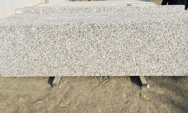 P White Granite, For Hotel, Kitchen, Office, Restaurant, Feature : Crack Resistance, Fine Finished