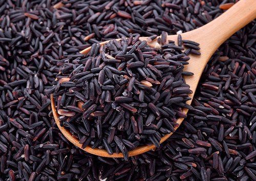 Soft Natural Black Rice, For Human Consumption, Form : Solid