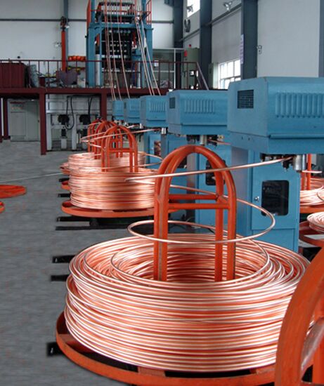 ETP Copper Continuous Cast Copper Wire Rod