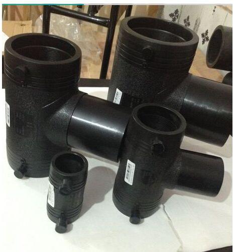 HDPE PE Electrofusion Fittings, for Gas Pipe, Hydraulic Pipe, Color : Black. Yellow