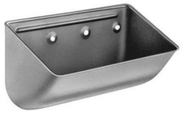 Silver Polished Metal Elevator Bucket, for Industrial, Pattern : Plain