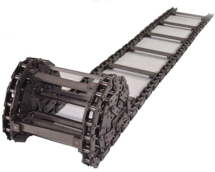 Metallic Polished Metal Paver Conveyor Chain, Feature : Excellent Quality, Long Life