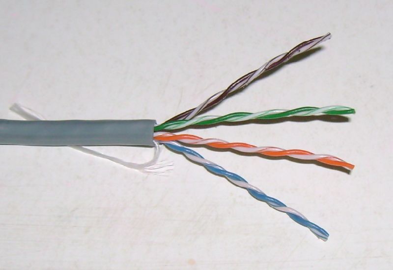 Twisted Pair Lan Cables