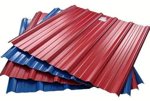 Steel JSW Metal Roofing Sheet, Surface Treatment : Color Coated