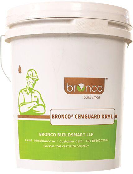 Bronco Cemguard Kryl Membrane, for Waterproof, Packaging Size : 20 Kg