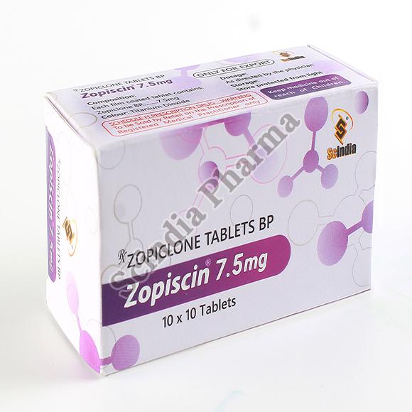Zopiscin 7.5mg Tablets