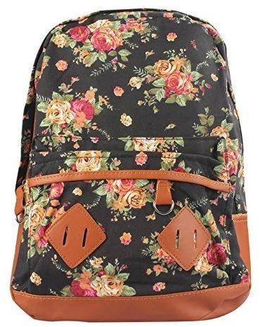 Black and Brown Backpack
