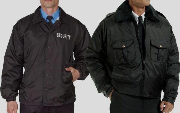 Security guard outlet jacket