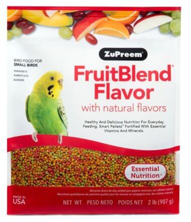 ZuPreem Fruit Blends Flavor Food