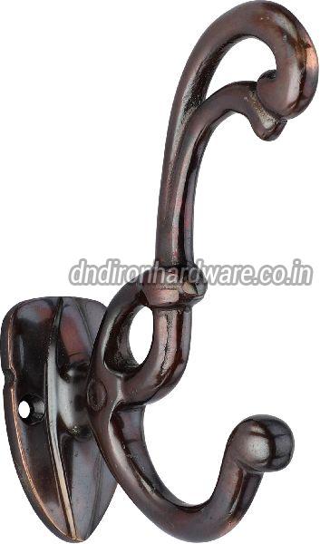 Brown cast iron coat hook at Rs 40 / Piece in Aligarh