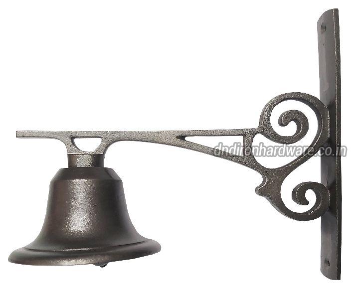 Cast Iron Decorative Door Bell, Color : Back
