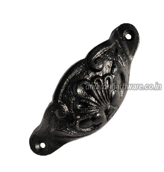 Matte lacquered cast iron drawer  pulls