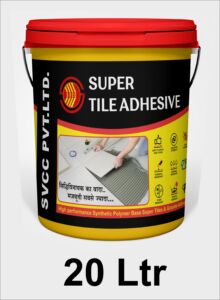White 20L Super Tile Adhesive, Packaging Type : Bucket