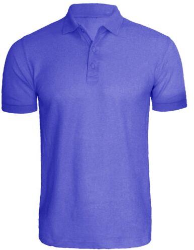 Cotton Plain Mens Polo T-Shirt, Occasion : Casual Wear