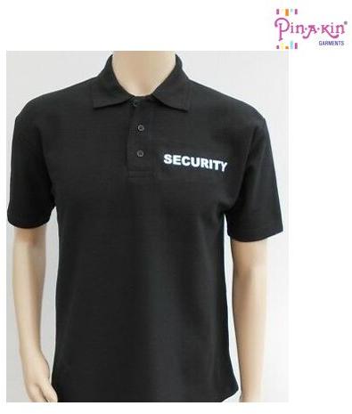 Cotton Security Guard T-Shirts, Size : S-XL