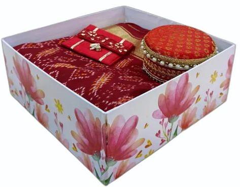 Cardboard Gift Hamper Basket