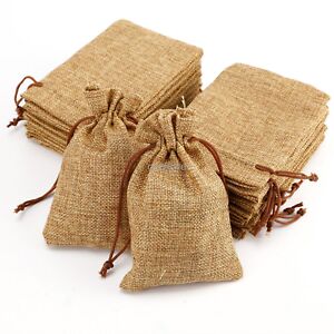 Jute Pouch Bag, for Optimum strength, Technics : Washed