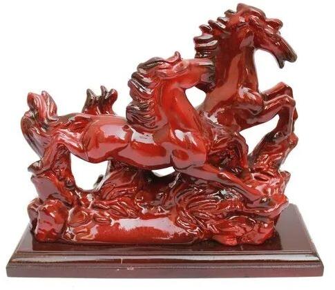 Wooden Horse, Color : red