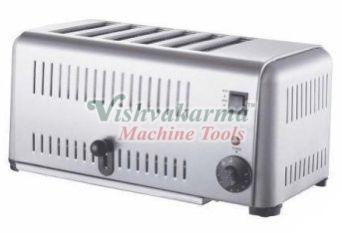 Stainless Steel Commercial Pop Up Toaster, Feature : Fine Finished