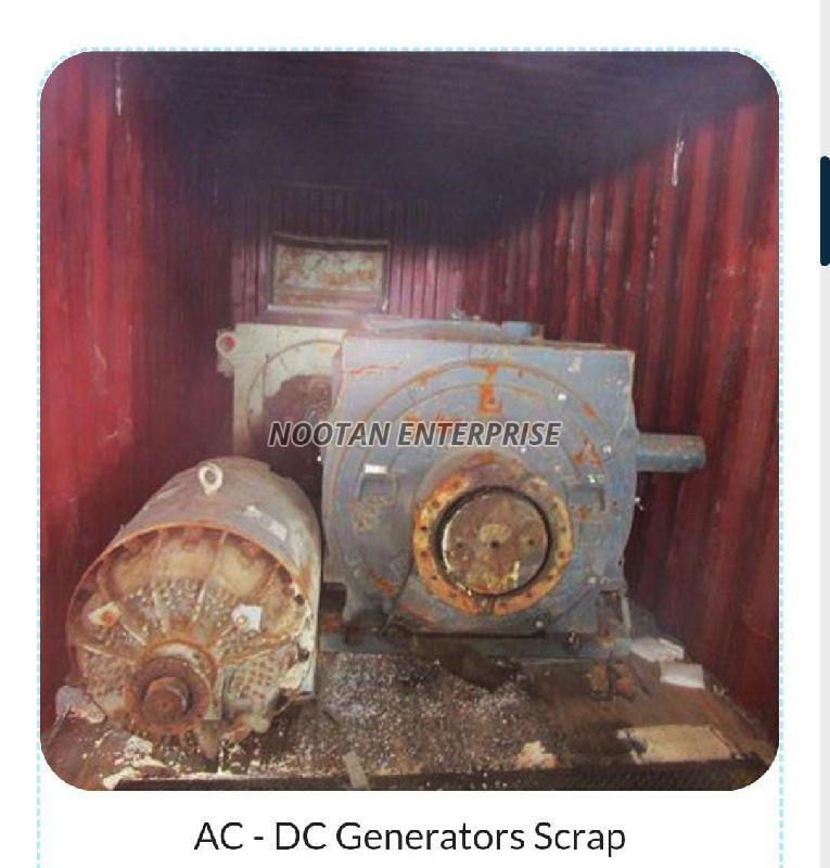 Alloy Steel AC DC Generator Scrap, for Industrial Use, Recycling, Color : Grey-silver, Light-silver