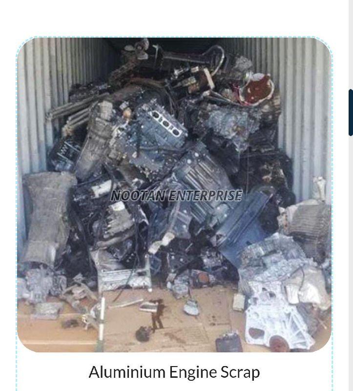 Aluminium Engine Scrap, for Industrial Use, Recycling, Color Silver