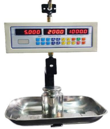 PRC CHICKEN CRANE SCALE CAPACITY: 50/100 KG   (For GREEN DISPLAY ₹350 EXTRA)