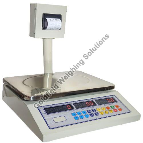 Battery Semi Automatic Smart Table Top Scale, for Weight Measuring, Voltage : 220V